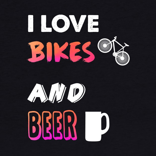 I love bikes and beer by captainmood